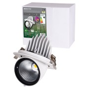 Светильник встраиваемый поворотный "Акцент-1" LED DSL-01-040-WW 40 Вт, 24°, 3000 К, 90 Ra, IP40, TDM