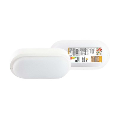 Светодиодный светильник LED ДПП 3801 8Вт 4000К IP65 белый овал 155*78*57 мм Народный Светодиодный светильник LED ДПП 3801 8Вт 4000К IP65 белый овал 155*78*57 мм Народный