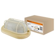 Светильник НПБ1202 сосна овал с реш. 100Вт IP54 TDM