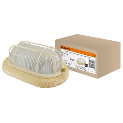 Светильник НПБ1202 сосна овал с реш. 100Вт IP54 TDM Светильник НПБ1202 сосна овал с реш. 100Вт IP54 TDM