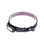 Фонарь «Налобный 11» аккумуляторный, 3+2 Вт 2 светодиода COB, Li-Ion 3,7 В 0,5 А*ч, USB, сенсор, TDM