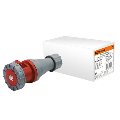 Розетка кабельная IP67 125А 3Р+РЕ+N 380В TDM Розетка кабельная IP67 125А 3Р+РЕ+N 380В TDM