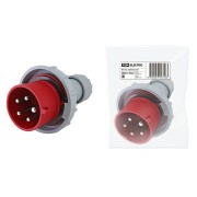 Вилка кабельная IP67 16А 3Р+РЕ+N 380В TDM