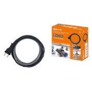 Нагревательный саморегулирующийся кабель "Стоплёд" НСК30-Н с вилкой, на трубу (30м/480Вт) TDM