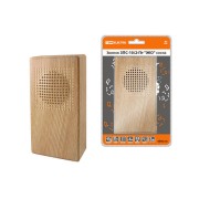 Звонок проводной в эл.сеть ЗПС-10/2-Пт "ЭКО" сосна ("птичка", без кнопки, AC 230V) TDM