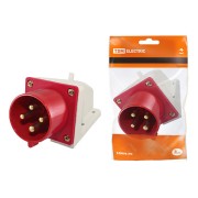 Вилка 514 стационарная 3Р+РЕ 16А 380В IP44 TDM