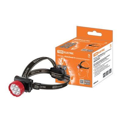 Фонарь «Налобный 4» аккумуляторный, 7 светодиодов, 0,6 Ач TDM Фонарь «Налобный 4» аккумуляторный, 7 светодиодов, 0,6 Ач TDM