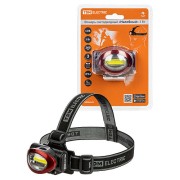 Фонарь светодиодный "Налобный" 3 Вт COB, 260 лм, бат. 3*AAA TDM