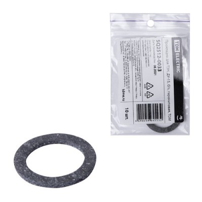 Прокладка для ТЭН, ДУ-15, G½, паронитовая, TDM Прокладка для ТЭН, ДУ-15, G½, паронитовая, TDM