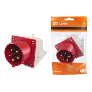 Вилка 515 стационарная 3Р+РЕ+N 16А 380В IP44 TDM