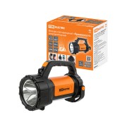 Фонарь светодиод. "Прожектор 6", 5 Вт LED+10 SMD+9 SMD, 400 лм, 3,7 В 2x18650 2,4 А*ч, USB, TDM