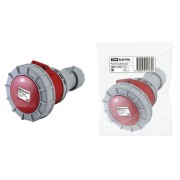 Розетка кабельная IP67 16А 3Р+РЕ+N 380В TDM
