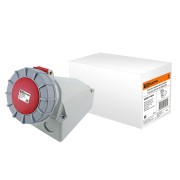 Розетка наружной установки IP67 63А 3Р+РЕ+N 380В TDM