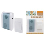 Звонок беспроводной в розетку "народный" ЗБР-Н-11/1-32М (32 мелодии, кнопка IP30, AC 230V, открытый код)