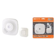 Звонок беспроводной в розетку ЗБР-11/М2-36М (36 мелодий, кнопка IP44, AC 230В, многокодовый, с датч.движ.) TDM