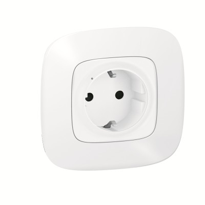 Розетка однопостовая с з/к белая Valena Allure NETATMO Legrand 752594 Розетка однопостовая с з/к белая Valena Allure NETATMO Legrand 752594