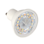 Лампа светодиодная 5 Вт GU10 6500 K 500 Lm 60 град. WIFI RGBW PROxima EKF slwf-gu10-rgbw