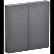 iTEQ SMART-выключатель 2-клавишный 16А с нейтральным проводником с поддержкой протоколов WIFI и BLE IT-SM2NWBI-K03