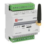 Контроллер удаленного управления 6вх4вых 230В WiFi GSM ePRO 24 PROxima EKF ePRO-6-4-230-WG1