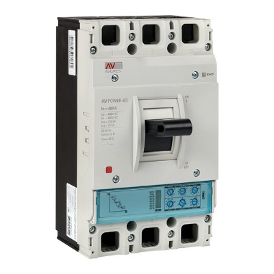Выключатель автоматический AV POWER-3/3 400А 100kA ETU2.0 EKF AVERES mccb-33-400H-2.0-av Выключатель автоматический AV POWER-3/3 400А 100kA ETU2.0 EKF AVERES mccb-33-400H-2.0-av