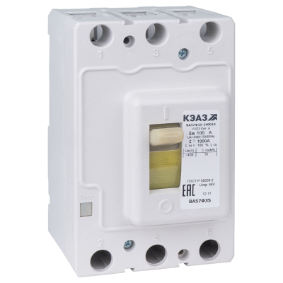 Выключатель автоматический ВА57Ф35-340010-25А-250-400AC-УХЛ3 109315 Выключатель автоматический ВА57Ф35-340010-25А-250-400AC-УХЛ3 109315