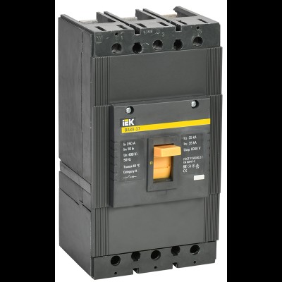 Авт. выкл. ВА88-37 3Р 250А 35кА IEK SVA40-3-0250 Авт. выкл. ВА88-37 3Р 250А 35кА IEK SVA40-3-0250