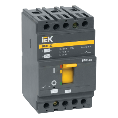 Авт. выкл. ВА88-32 3Р 12,5А 25кА IEK SVA10-3-0012 Авт. выкл. ВА88-32 3Р 12,5А 25кА IEK SVA10-3-0012