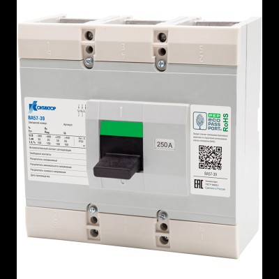 Выключатель автоматический 3п 400 A 35 кА ВА57-39 Контактор L630-0015 Выключатель автоматический 3п 400 A 35 кА ВА57-39 Контактор L630-0015