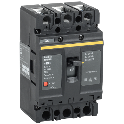 Выкл. авт. ВА88-32 3Р 16А 25кА MASTER IEK SVA10-3-0016-02 Выкл. авт. ВА88-32 3Р 16А 25кА MASTER IEK SVA10-3-0016-02