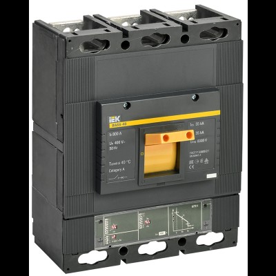 Выключатель автоматический ВА88-40 3Р 800А 35кА с электронным расцепителем MP 211 IEK SVA51-3-0800 Выключатель автоматический ВА88-40 3Р 800А 35кА с электронным расцепителем MP 211 IEK SVA51-3-0800