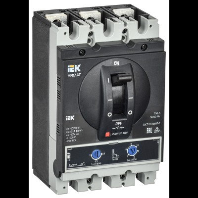 Авт. выкл. лит. корпус 3P G 50кА 160А ТМ рег. IEK ARMAT AR-MCCB-3G-050-0160A-ATUC Авт. выкл. лит. корпус 3P G 50кА 160А ТМ рег. IEK ARMAT AR-MCCB-3G-050-0160A-ATUC