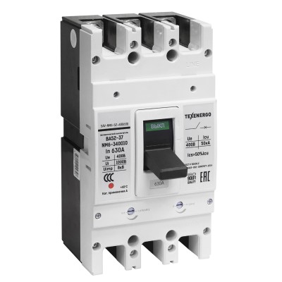 Автоматический выключатель ВА52-37 NM6-340010 630А Texenergo te00451341 Автоматический выключатель ВА52-37 NM6-340010 630А Texenergo te00451341