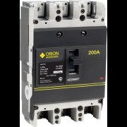 Выключатель автоматический 3П АЕ2066МТ 200А ORION automatic AE66F200 te00132486