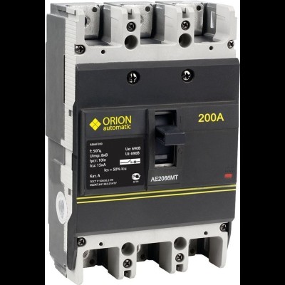 Выключатель автоматический 3П АЕ2066МТ 200А ORION automatic AE66F200 te00132486 Выключатель автоматический 3П АЕ2066МТ 200А ORION automatic AE66F200 te00132486