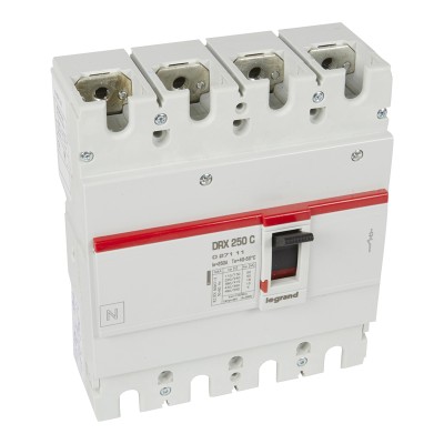 Выключатель DRX250 MT 250A 4P 18KA 027111 Выключатель DRX250 MT 250A 4P 18KA 027111