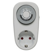 Розеточный механический таймер SMT-48p 16A суточный EKF PROxima SMT-48p