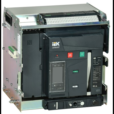 IEK Автоматический выключатель воздушный выдвижного исполнения. 4P D 85кА 2500А TT с акс. ARMAT AR-ACB-4VD-085-2500A-TTCF IEK Автоматический выключатель воздушный выдвижного исполнения. 4P D 85кА 2500А TT с акс. ARMAT AR-ACB-4VD-085-2500A-TTCF