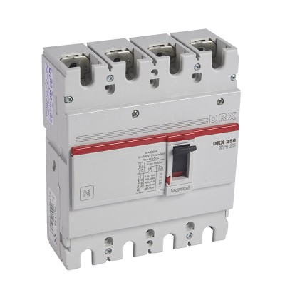 Выключатель DRX250 MT 250A 4P 25KA 027123 Выключатель DRX250 MT 250A 4P 25KA 027123