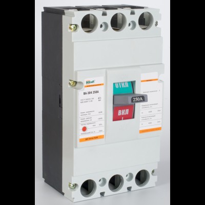 Выключатель ВА-304 3Р 250А 35кА 21013DEK Выключатель ВА-304 3Р 250А 35кА 21013DEK