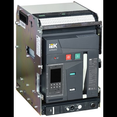 Возд. авт. выкл. выдв. 3P B 85кА 2000А TD с акс. IEK ARMAT AR-ACB-3VB-085-2000A-TDCF Возд. авт. выкл. выдв. 3P B 85кА 2000А TD с акс. IEK ARMAT AR-ACB-3VB-085-2000A-TDCF