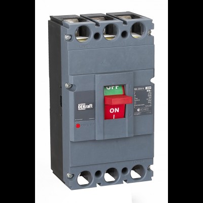 Выключатель автоматический ВА334 3п 250 A 70 кА ВА-330 А DEKraft 21139DEK Выключатель автоматический ВА334 3п 250 A 70 кА ВА-330 А DEKraft 21139DEK
