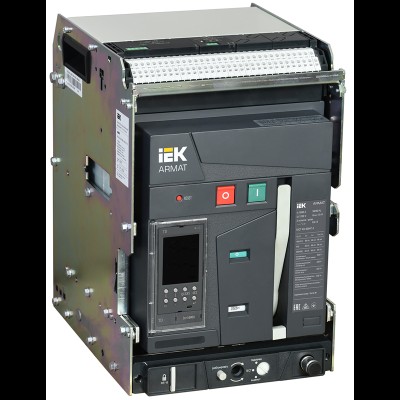 Возд. авт. выкл. выдв. 3P A 66кА 1600А TD с акс. IEK ARMAT AR-ACB-3VA-066-1600A-TDCF Возд. авт. выкл. выдв. 3P A 66кА 1600А TD с акс. IEK ARMAT AR-ACB-3VA-066-1600A-TDCF