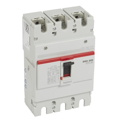 Выключатель автоматический силовой DRX250 MT 160A 3P 18kA 027228 Выключатель автоматический силовой DRX250 MT 160A 3P 18kA 027228