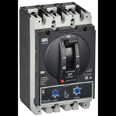 Авт. выкл. лит. корпус 3P A 35кА 63А ТМ рег. IEK ARMAT AR-MCCB-3A-035-0063A-ATUC Авт. выкл. лит. корпус 3P A 35кА 63А ТМ рег. IEK ARMAT AR-MCCB-3A-035-0063A-ATUC