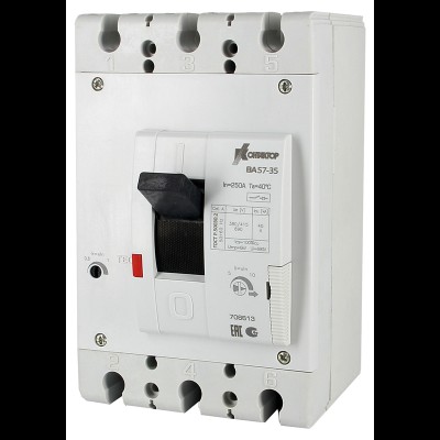 Выключатель автоматический 3п 25 A 9 кА ВА57-35 Контактор 708603 Выключатель автоматический 3п 25 A 9 кА ВА57-35 Контактор 708603