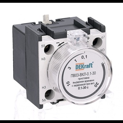 Приставка выдержки времени с задержкой 24112DEK Приставка выдержки времени с задержкой 24112DEK