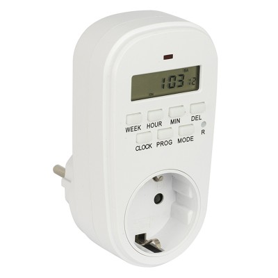 Розеточный электронный таймер SAT-20p 16A недельный EKF PROxima SAT-20p Розеточный электронный таймер SAT-20p 16A недельный EKF PROxima SAT-20p