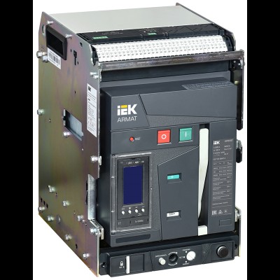 Возд. авт. выкл. выдв. 3P B 85кА 2000А TT с акс. IEK ARMAT AR-ACB-3VB-085-2000A-TTCF Возд. авт. выкл. выдв. 3P B 85кА 2000А TT с акс. IEK ARMAT AR-ACB-3VB-085-2000A-TTCF