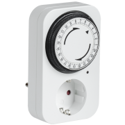 РТМ-2 Розетка-таймер мех инд 15мин 24ч 96on/off 16А IP20 IEK ERT-20-1-16-S-15-1-20-K01