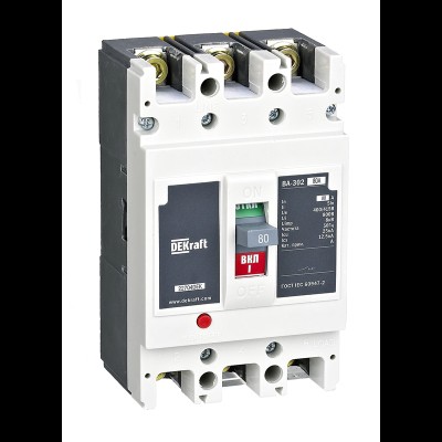 Выключатель автоматический ВА-301L 3P 63А 25кА 400В 22703DEK Выключатель автоматический ВА-301L 3P 63А 25кА 400В 22703DEK